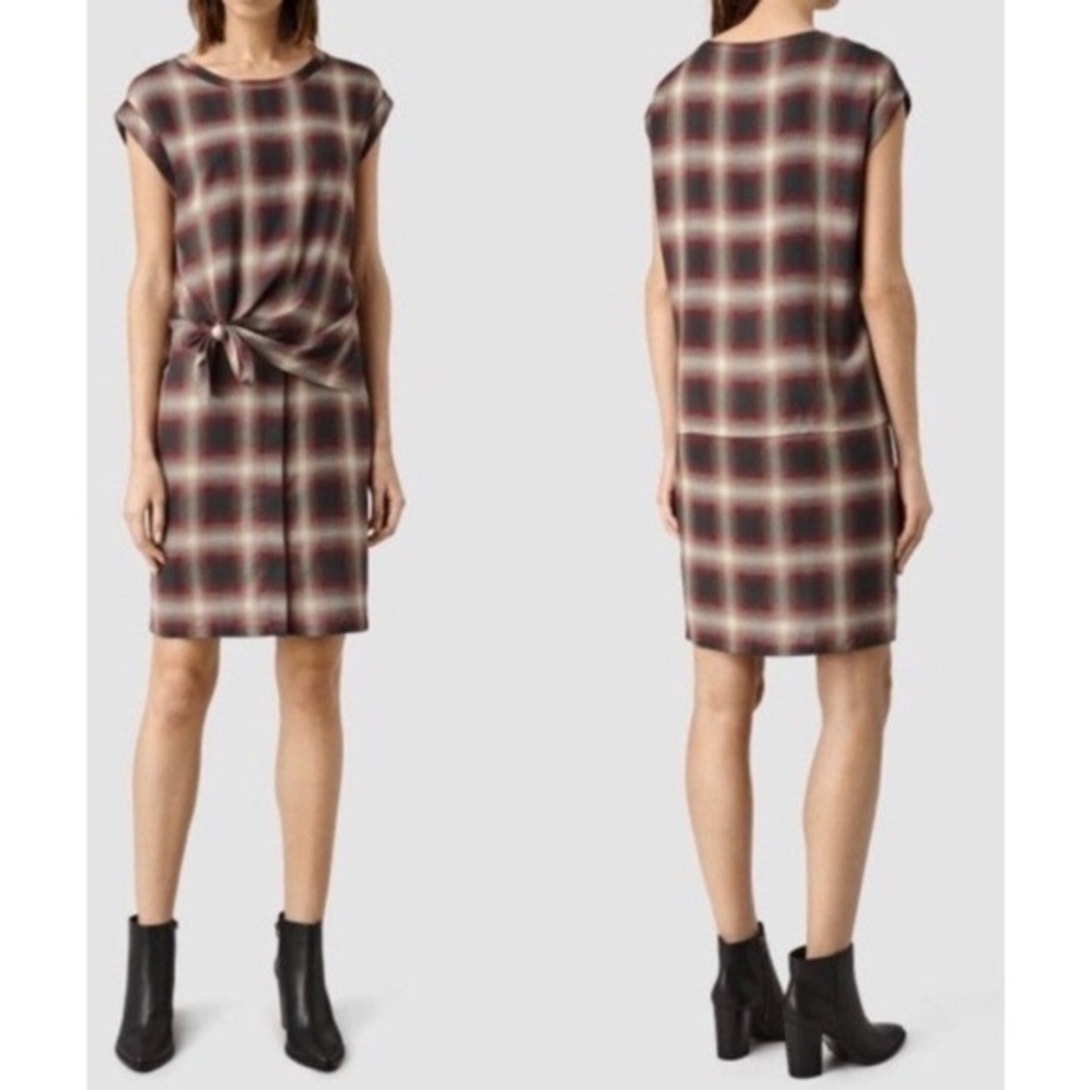 All saints heny check dress tunic
